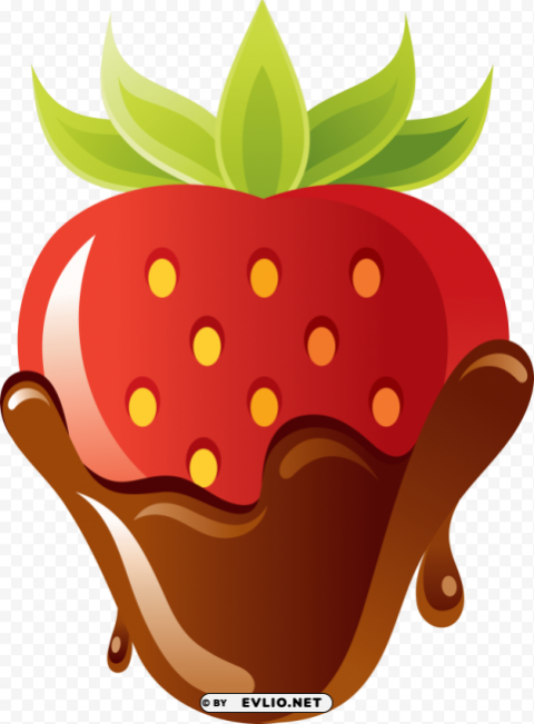 strawberry Clear Background PNG with Isolation