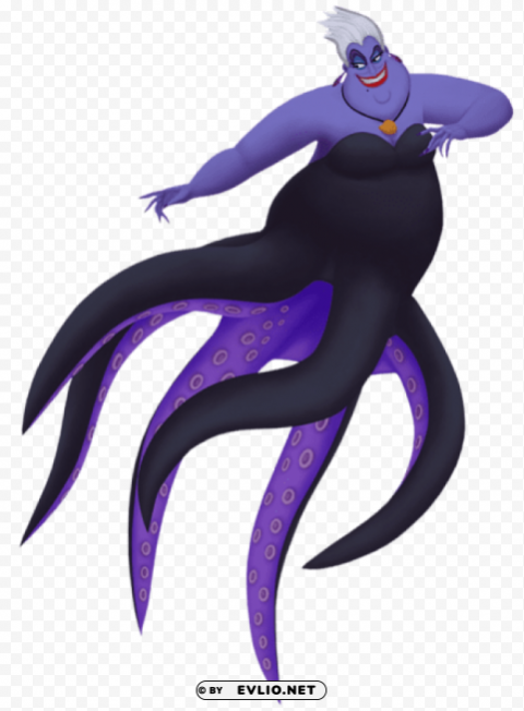 ursula the little mermaid cartoon PNG clipart with transparent background