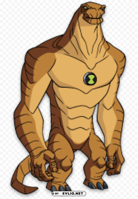 ben 10 humungousaur PNG Graphic Isolated with Clear Background