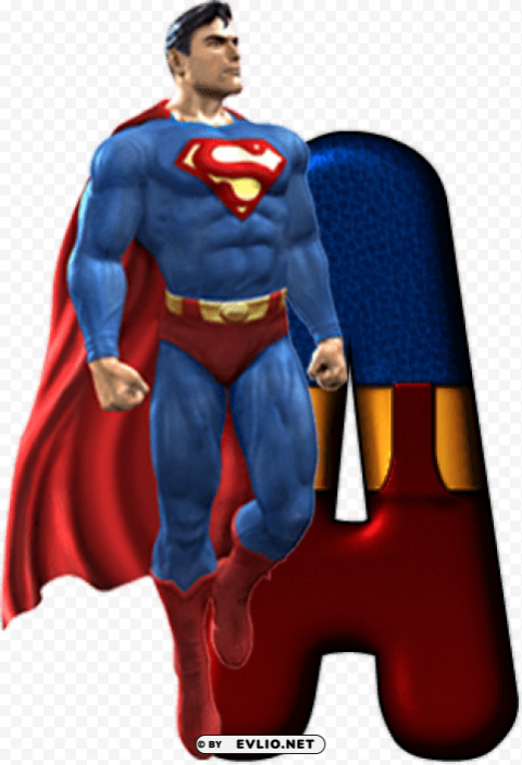 in by alfabeto decorativo on alfabetos - superman superhero christopher reeve jumpsuit red cape PNG images with no background essential