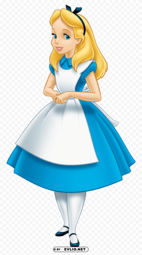 alice standing Free PNG images with alpha channel