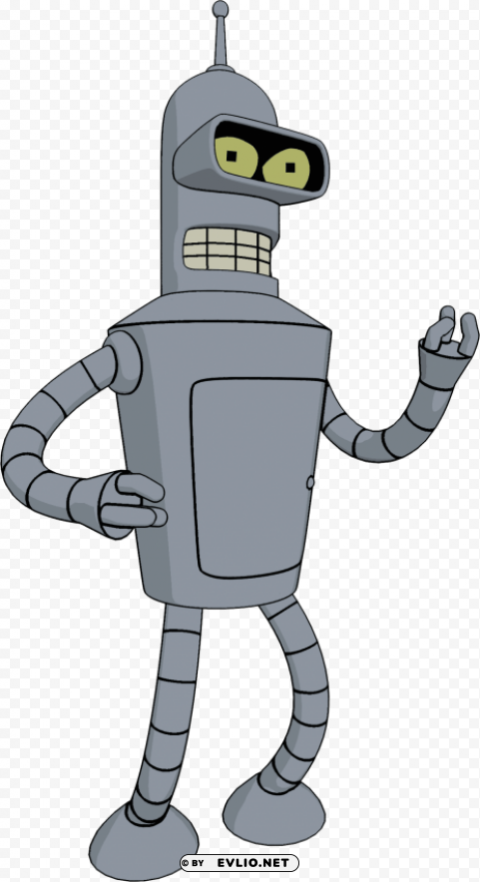 futurama bender PNG images with alpha transparency free