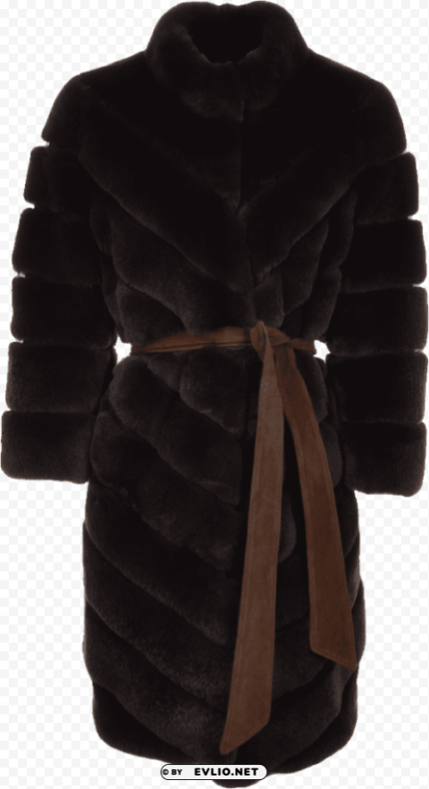sable fur jacket monique HighQuality Transparent PNG Object Isolation