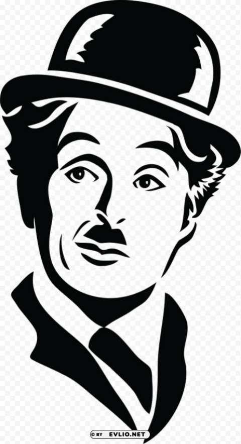 charlie chaplin PNG transparent images for printing