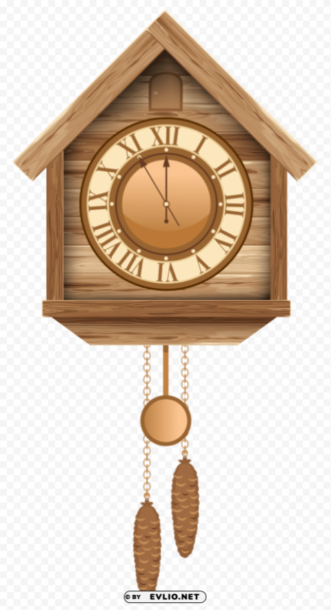 cuckoo clock Isolated Element on Transparent PNG