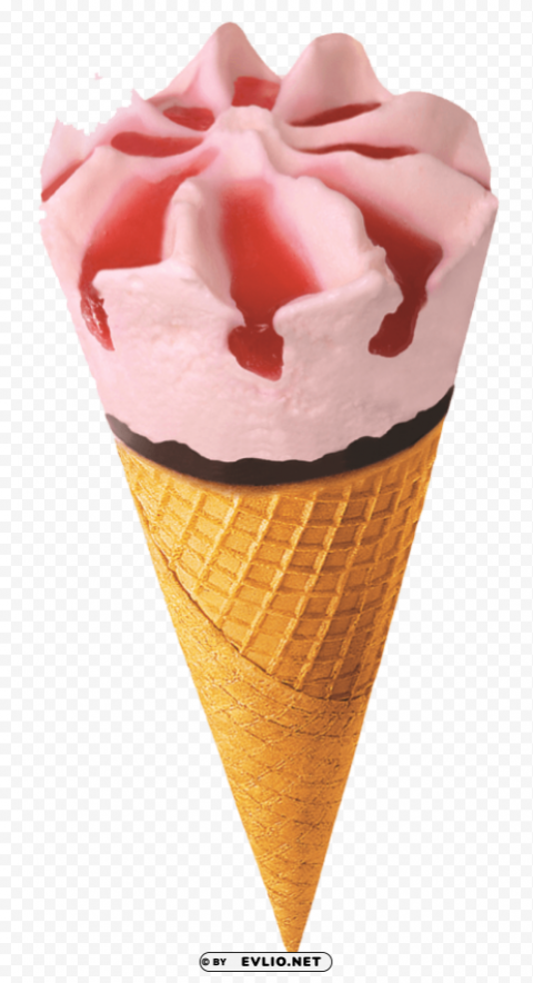 ice cream cone Transparent PNG Object Isolation