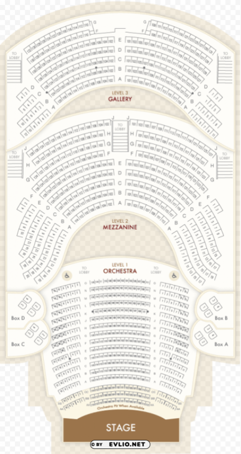 lexington opera house seating chart Transparent Background Isolated PNG Art