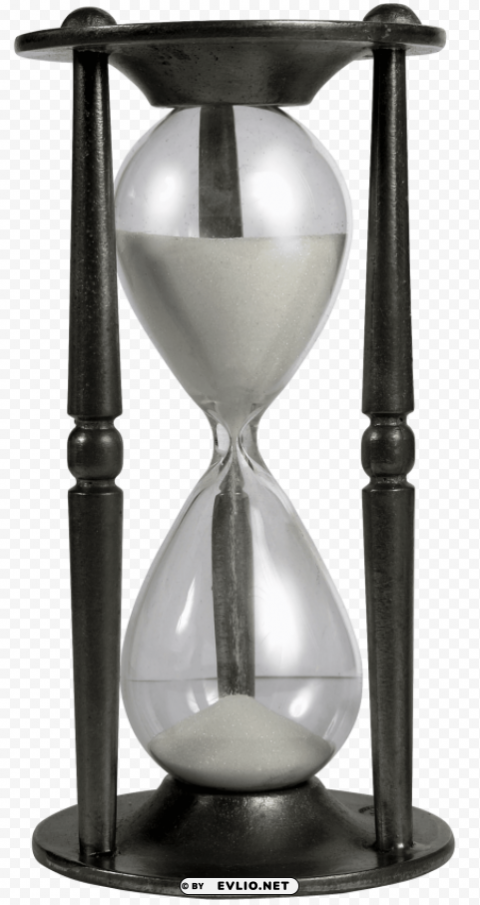 sand timer Isolated Object with Transparent Background PNG