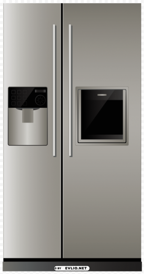 fridge Isolated PNG Graphic with Transparency