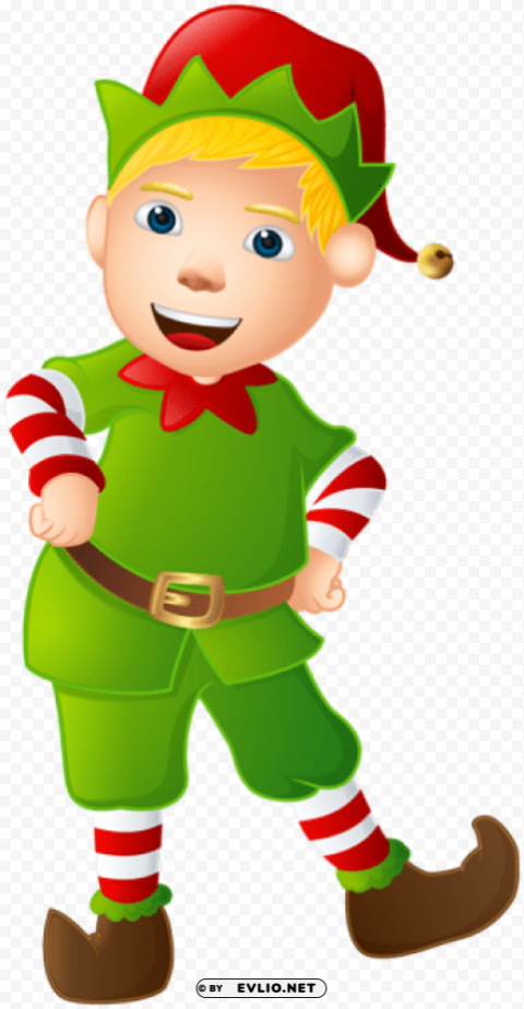 christmas santa helper PNG images with no background free download
