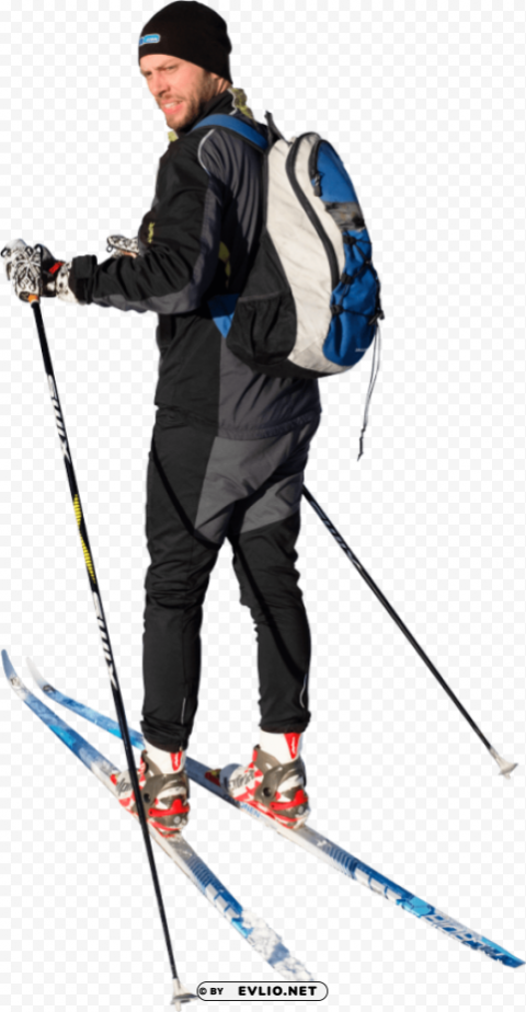 Transparent background PNG image of is cross country skiing PNG files with transparent canvas collection - Image ID cbc9e292