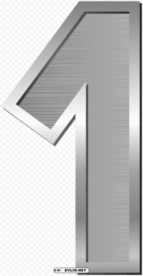 number one silver PNG images with alpha transparency free clipart png photo - 6f77ee76