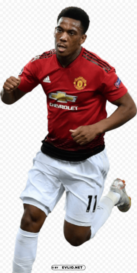anthony martial PNG graphics with clear alpha channel selection