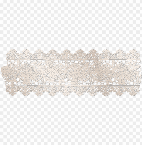  Vintage Flower Border Isolated Character On Transparent PNG