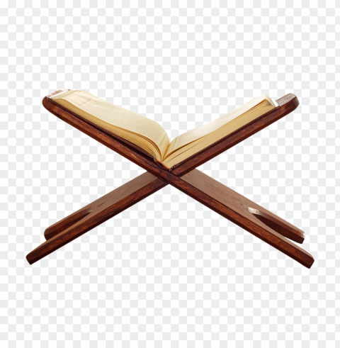 hd mushaf قرآن holy quran koran on a wooden holder PNG transparent icons for web design