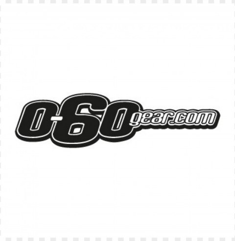 0-60gear logo vector PNG file with no watermark