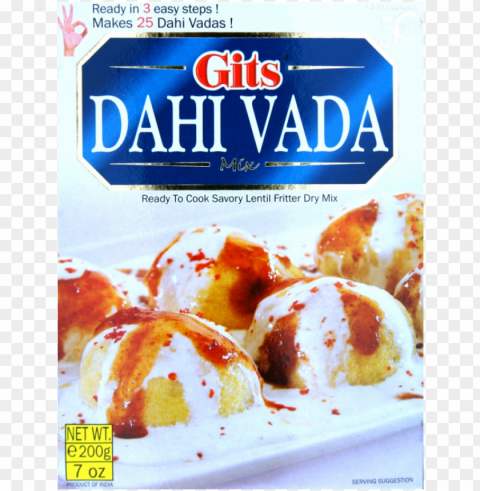 gits dahi vada mix 200 Isolated Character in Transparent PNG