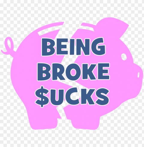 being broke sucks PNG transparent stock images