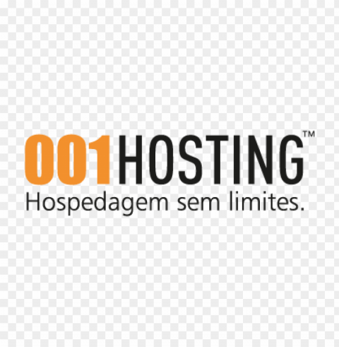 001 hosting vector logo free download Isolated Graphic on HighQuality PNG