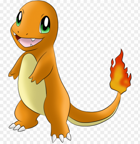 004 Charmander By Icedragon300 - Pokemon Charmander Transparent PNG Images For Graphic Design