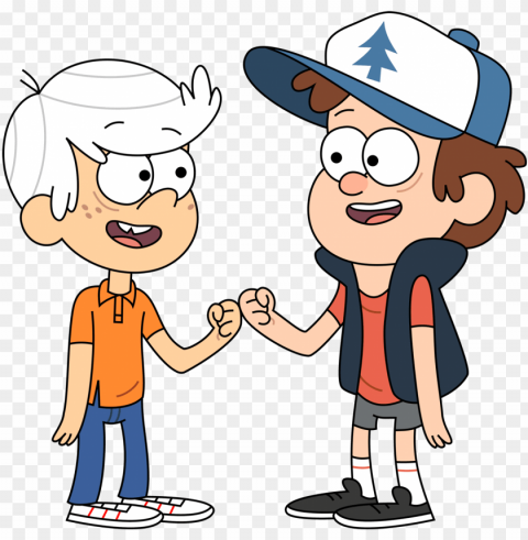 01 october 16 2017 - loud house gravity falls PNG with Isolated Transparency