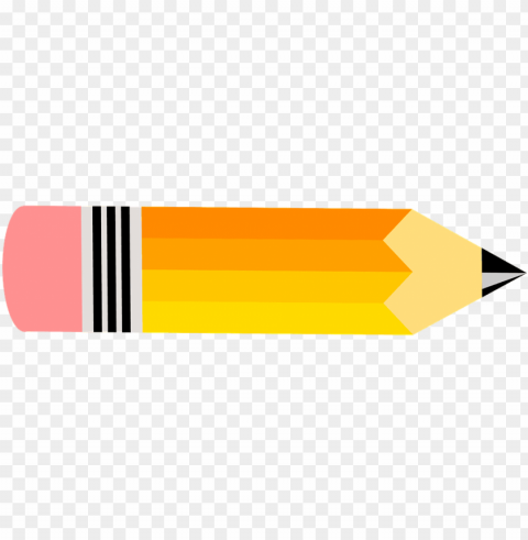 06 5 november 2015 - horizontal pencil clipart PNG Graphic Isolated on Transparent Background