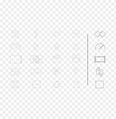 08 icons 01 - line art Isolated Artwork on Transparent Background PNG PNG transparent with Clear Background ID 188230a8