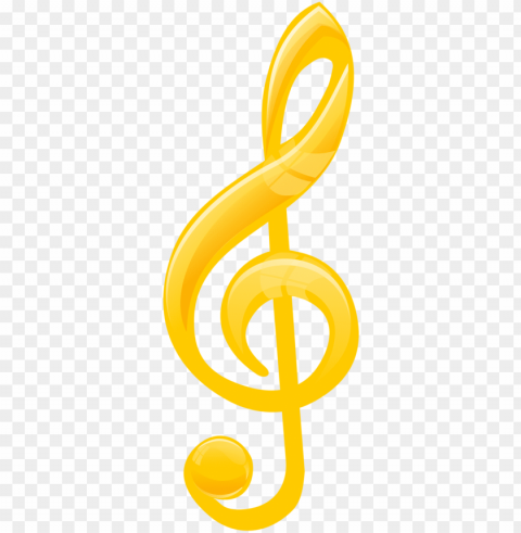 music clipart - gold music note clipart Free PNG transparent images