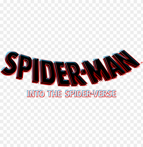 0mwrwiu - spider man into the spider verse logo Clean Background Isolated PNG Character