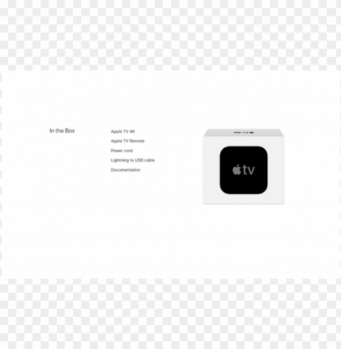 1 - Apple Tv Clear Background Isolated PNG Graphic