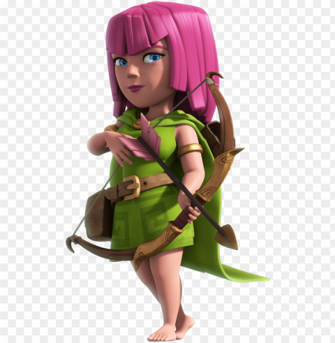 1 clash of clans hack application on all over internet - clash royale cards archer PNG Image with Isolated Icon