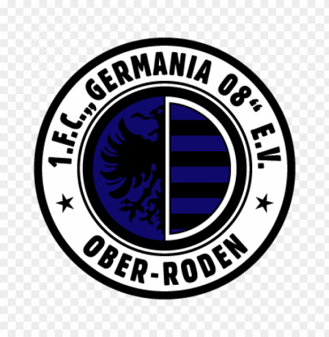 1 fc germania 08 ober-roden vector logo Transparent PNG Isolated Artwork