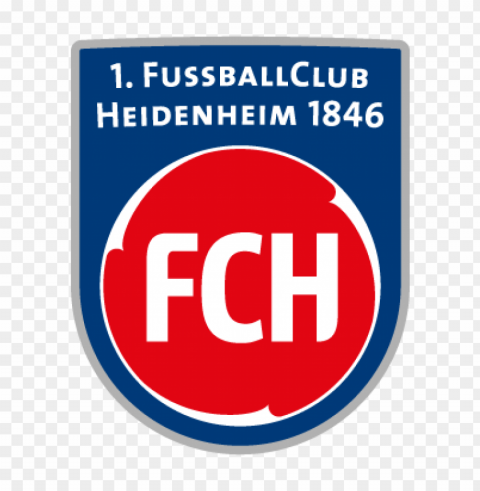 1 fc heidenheim vector logo Free download PNG images with alpha transparency