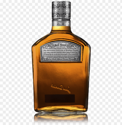 1 litre jack daniel's gentleman jack limited edition - blended whiskey PNG images with no attribution