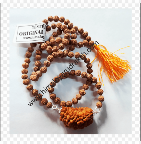 1 mukhi rudraksh mala for wearing purpose 108 1 beads - bead PNG images alpha transparency
