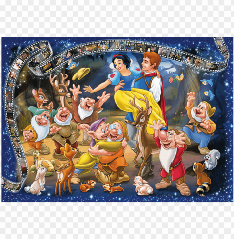 1 of - disney snow white and the seven dwarfs puzzle Free download PNG images with alpha channel diversity