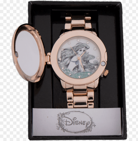 1 of - disney the little mermaid ariel locket watch Transparent Cutout PNG Graphic Isolation