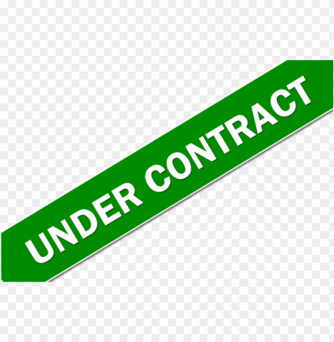 1 - under contract si Isolated Artwork on Transparent Background PNG