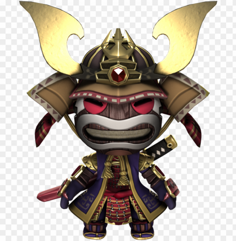10 39 45 697 samuraifront - little big planet samurai PNG images for editing PNG transparent with Clear Background ID f24b9c0b