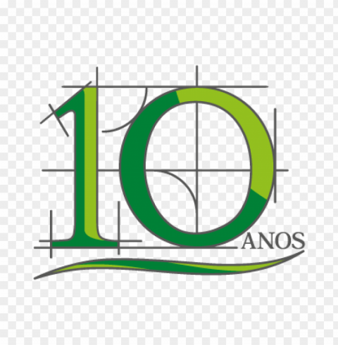 10 anos vector logo free download HighResolution Transparent PNG Isolation
