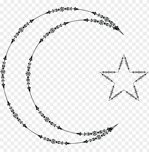 10 hand drawn fancy border circle & oval frame clipart - star and moon clipart Transparent PNG images complete package PNG transparent with Clear Background ID 1d5ce016