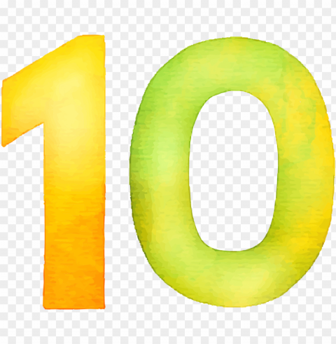 10 Number Royalty- Image - Circle Free PNG Images With Clear Backdrop