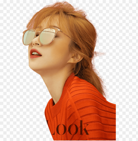 1000 About Celeb S On We Heart It - Exid Hani Orange PNG Images With Alpha Channel Diverse Selection