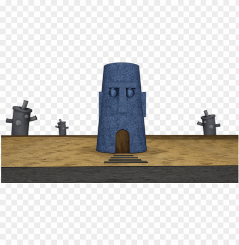 1024 x 576 9 - squidward's house transparent background PNG photo without watermark