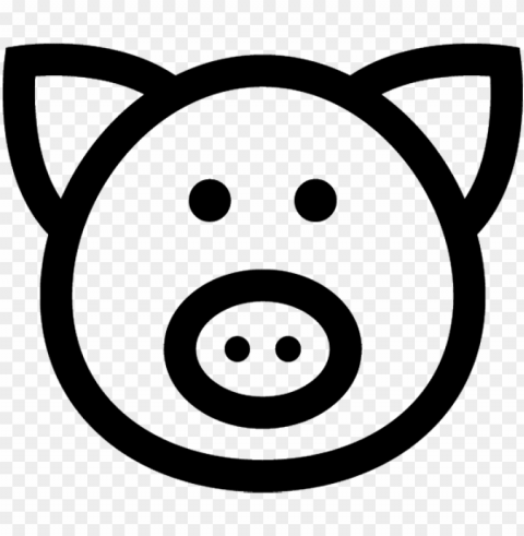 12 Emoji Pig - Pork Icon Free Clear Background PNG Isolated Element Detail