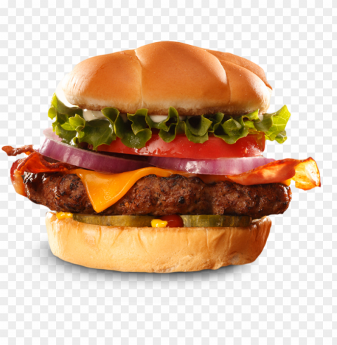13 lb bacon cheddar burger - black blue burger PNG with Transparency and Isolation