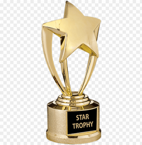 1332-3 - star trophy Isolated Artwork on HighQuality Transparent PNG