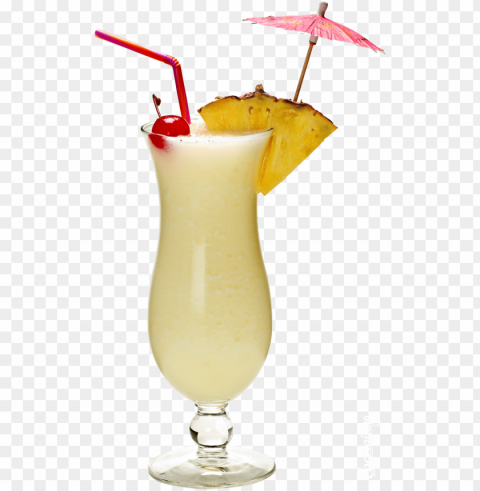 1478090752-1850 - pina colada cocktail Clear Background PNG Isolated Design