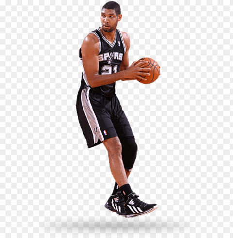 1495 - tim duncan nba Transparent PNG Isolated Element with Clarity