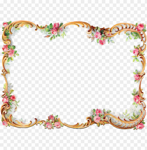15 frame borders for free on mbtskoudsalg - rose flower frame border Clear Background Isolation in PNG Format